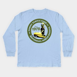 Tommy Turtle Park Kids Long Sleeve T-Shirt